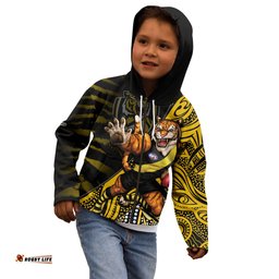 Richmond Football Hoodie KID Aboriginal Go The Tigers Mascot