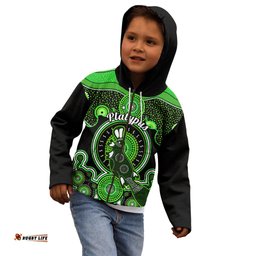 Personalised Australian Astrology Kid Hoodie Aboriginal Platypus Zodiac Sign