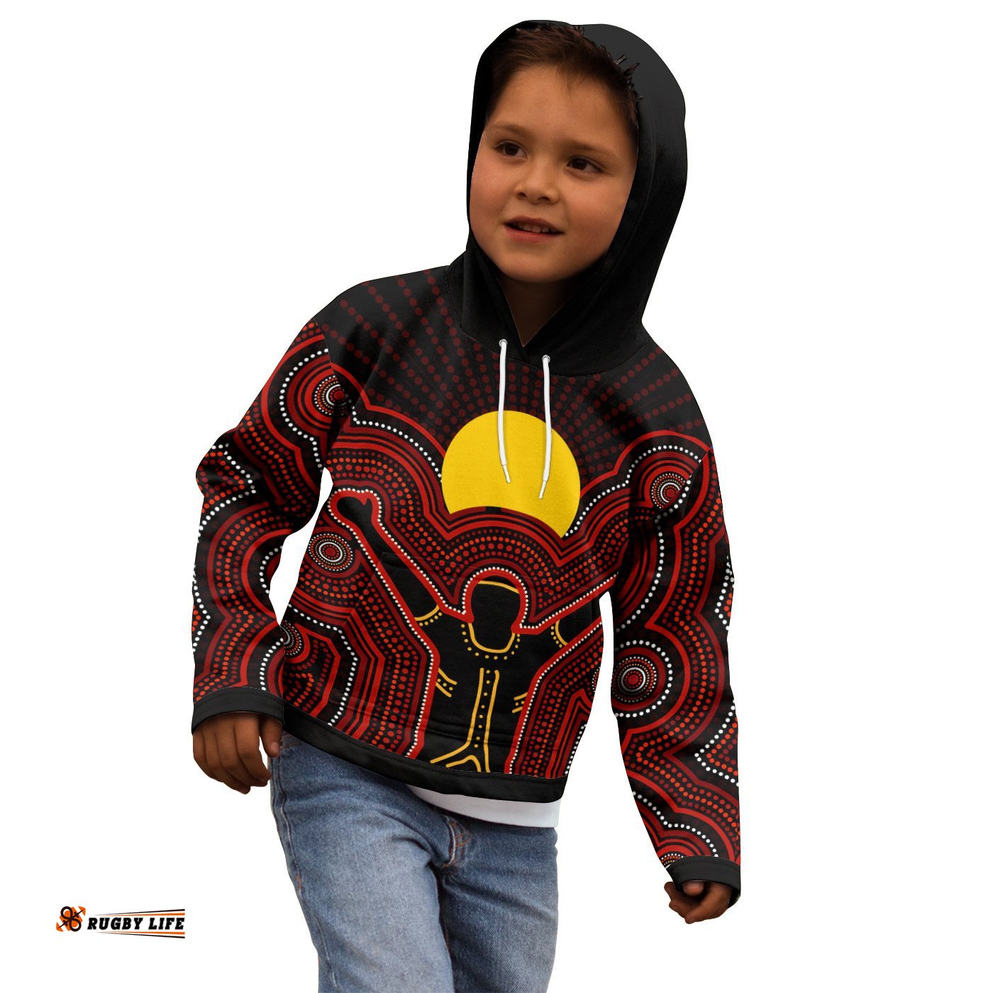 Aboriginal Kid Hoodie The Sun Always Shines