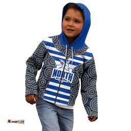 AFL North Kid Hoodie Mix Dot Aboriginal
