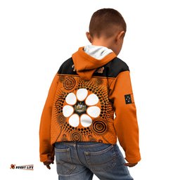 Personalised 1 July Australia Territory Day Kid Hoodie Aboriginal Pattern