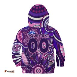 Personalised Freo NAIDOC Week 2024 Kid Hoodie Aussie Aboriginal Art