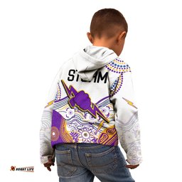 Melbourne Storm 2023 Kid Hoodie Special NRL Rugby Indigenous Aboriginal