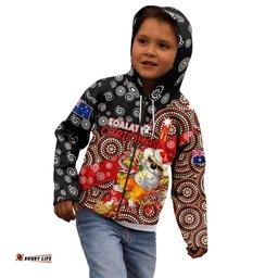 Koalaty Christmas Kid Hoodie Australia Koala Aboriginal