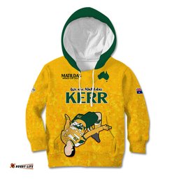 Sam Kerr Matildas Kid Hoodie Australia Soccer Go World Cup