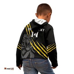 Personalised Richmond Football Kid Hoodie Go Tigers Sporty Style
