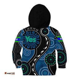 Australia Indigenous Kid Hoodie Vote Yes Aboriginal Torres Strait