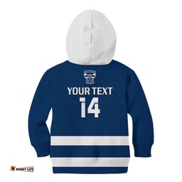 Personalised Geelong Football Kid Hoodie Go Cats Navy Blue Sporty Style