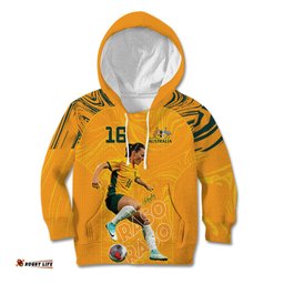Hayley Raso Australia Matildas Kid Hoodie