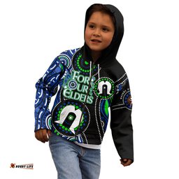 Personalised NAIDOC Kid Hoodie Torres Strait For Our Elders