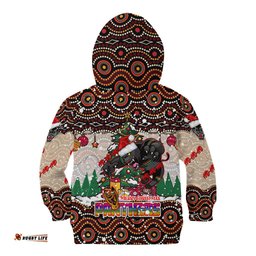Penrith Panthers Christmas Kid Hoodie Rugby Australia Mascot