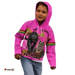Panthers Hoodie KID Aboriginal Premiers We Are The Champions With Trophy