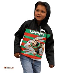 Rabbitohs Rugby Kid Hoodie Glory Glory Souths Unique