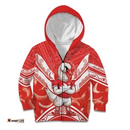 Personalised Swans Football Kid Hoodie 2024 Swannies Mascot Go Champions