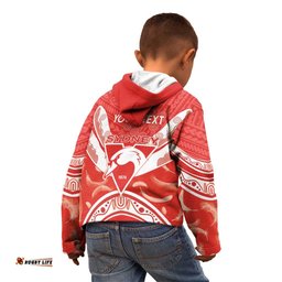 Personalised Swans Football Kid Hoodie 2024 Swannies Mascot Go Champions