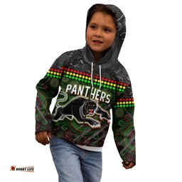Panthers Hoodie KID Premiers Aboriginal