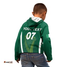Personalised Ireland Rugby Kid Hoodie World Cup GO Shamrocks