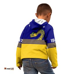Eels Rugby Kid Hoodie Parramatta 1947 Dynamic Blue