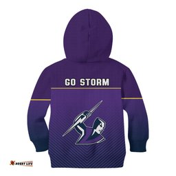 Storm Rugby Kid Hoodie Purple Sporty Go Storm