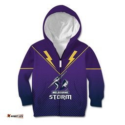 Storm Rugby Kid Hoodie Purple Sporty Go Storm