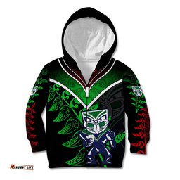 New Zealand Rugby Silver Fern Kid Hoodie The Maori Warriors