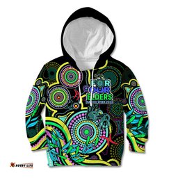 NAIDOC Week Kid Hoodie Indigenous Tribal Ver.02 Yellow