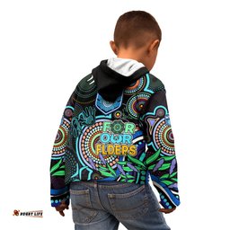 NAIDOC NSW Blues Rugby Kid Hoodie New South Wales Indigenous Tribal