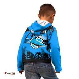 NRL Sharks Kid Hoodie Summer Vibe Style