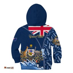Personalised Happy Australia Day 26 January Kid Hoodie
