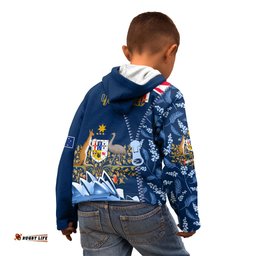 Personalised Happy Australia Day 26 January Kid Hoodie