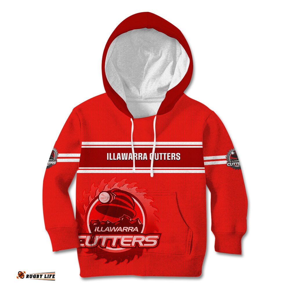 Personalised Australia Rugby Kid Hoodie Illawarra Cutters Sporty Style