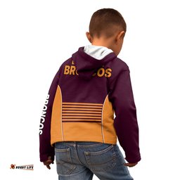 Brisbane Broncos NRL Kid Hoodie No3