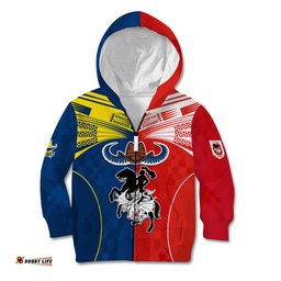 NRL Cowboys Combine Dragon Rugby Kid Hoodie Sporty Style
