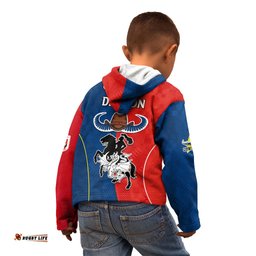 NRL Cowboys Combine Dragon Rugby Kid Hoodie Sporty Style