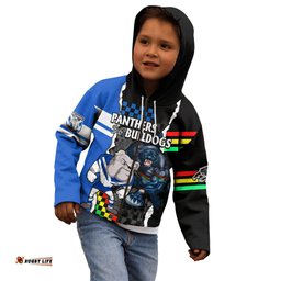 NRL Combine Bulldogs and Panthers Kid Hoodie