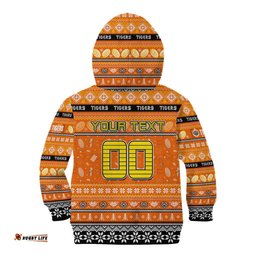 Personalized Tigers Rugby Xmas Kid Hoodie Australia NRL Mascot