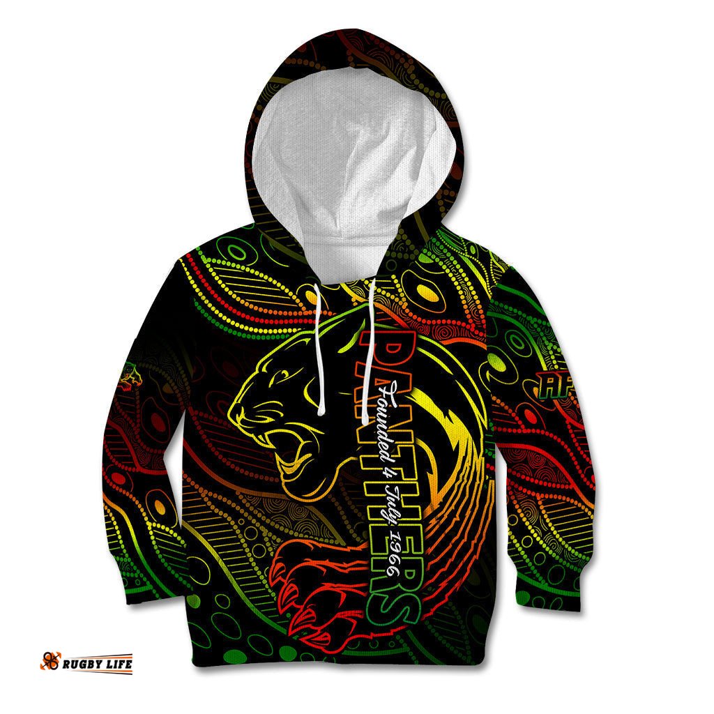 Panthers NRL Kid Hoodie Aboriginal Founded 1966