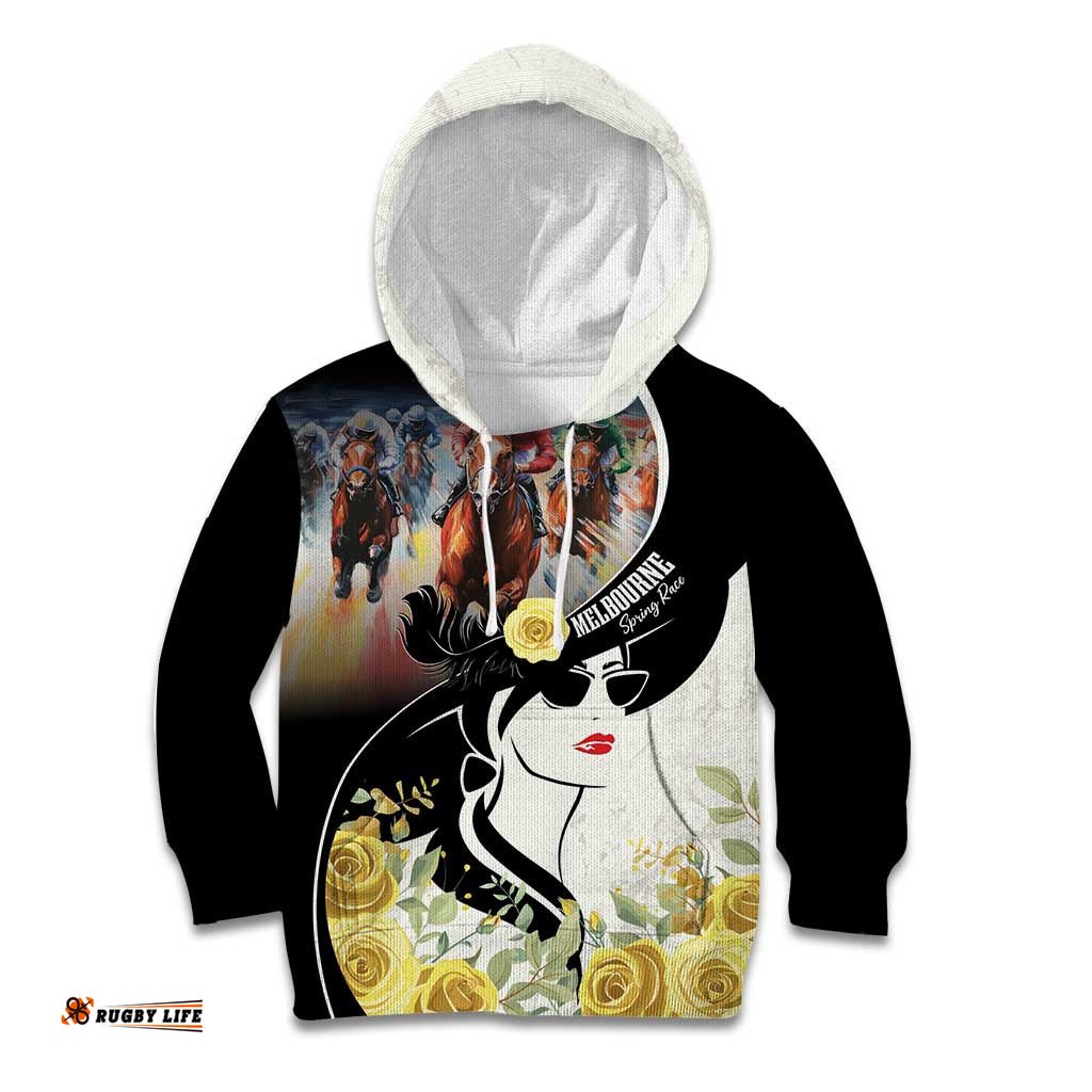 Melbourne Horse Racing Kid Hoodie Derby Day
