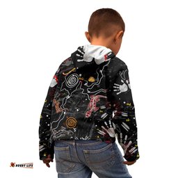 Lizard Aboriginal Australia Kid Hoodie