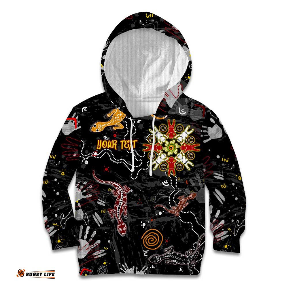 Lizard Aboriginal Australia Kid Hoodie