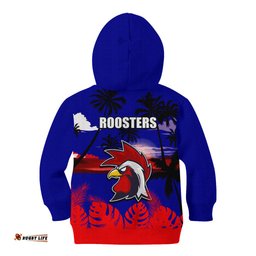 NRL Roosters Kid Hoodie Summer Vibe Style