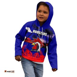 NRL Roosters Kid Hoodie Summer Vibe Style