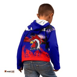 NRL Roosters Kid Hoodie Summer Vibe Style