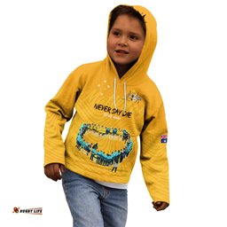 Matildas Til Its Done Custom Kid Hoodie Australia Womens Soccer Gold Style