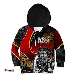 NAIDOC Week Hoodie KID Aboriginal Art For Our Elders