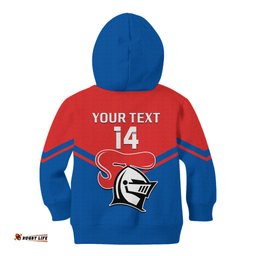 Personalised Newcastle Knights Rugby Kid Hoodie Novocastrians Sporty Style