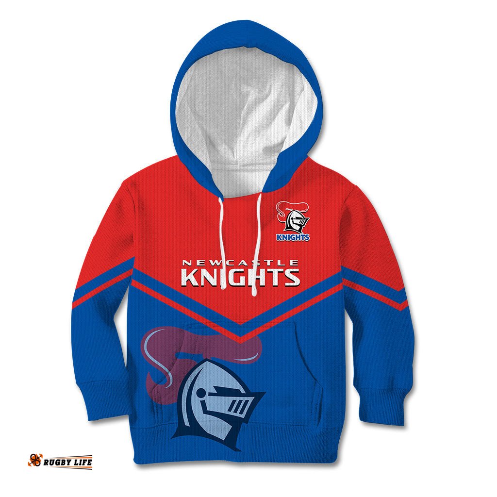 Personalised Newcastle Knights Rugby Kid Hoodie Novocastrians Sporty Style