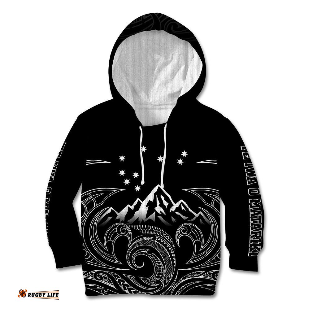 New Zealand Kid Hoodie Maori Te Iwa o Matariki