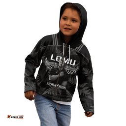 New Zealand Silver Fern Rugby Kid Hoodie Aotearoa Godfather Proud Gone But Never Forgotten