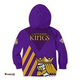 New Zealand Canterbury Cricket Kid Hoodie Be Proud Kings